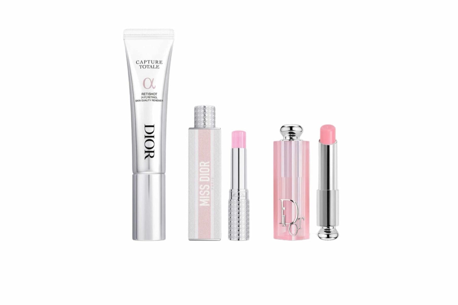 Trio parfum et maquillage